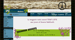 Desktop Screenshot of maison-nature.fr